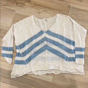 Free People Striped Sweater